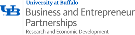University at Buffalo, Business and Entrepreneur Partnerships, full color logo